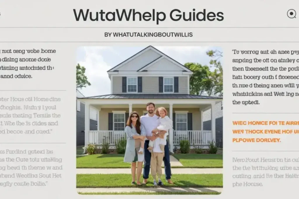 wutawhelp guides for homes by whatutalkingboutwillis